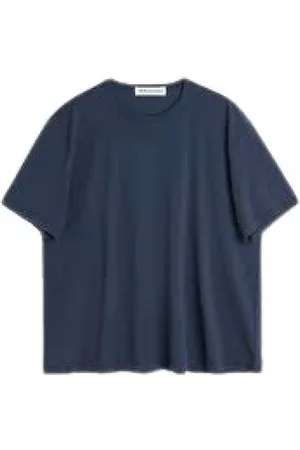 OUR LEGACY Top, Herre, Blå, M, Bomuld, Casual Bomulds T-shirt
