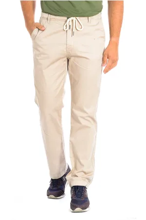 La Martina Bukser, Herre, , XL, Bomuld, Olive Green Straight Cut Bukser