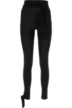 Msgm Bukser, Dame, Sort, 2XS, Uld, Sort Viscose Bukser