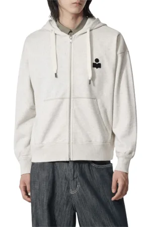 Isabel Marant Sweathshirts & Hoodies, Herre, , L, Bomuld, Zip Hoodie Bomuld Polyester Blanding