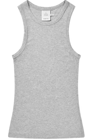 Munthe Top, Dame, Grå, 2XL, Bomuld, Sleeveless Top