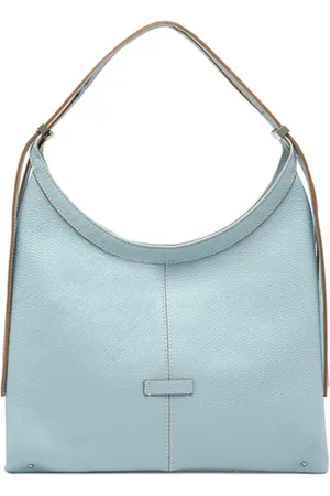 Gianni chiarini Taske, Dame, Blå, ONE SIZE, Læder, Sky Grøn Læder Crossbody Taske