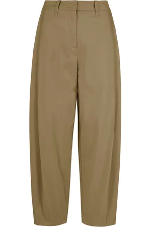 Bomboogie Bukser, Dame, , XS, Bomuld, Højtaljede Balloon Fit Bukser