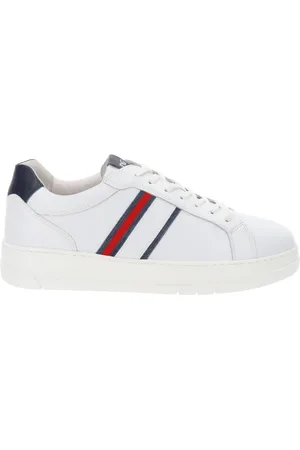 Nero Giardini Sko, Herre, Hvid, 42 EU, Læder, Læder Sneakers