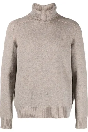Ermenegildo Zegna Strik, Herre, , 2XL, Cashmere, Luksuriøs Cashmere Rullekrave