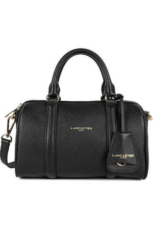 Lancaster Taske, unisex, Sort, ONE SIZE, Uld, Lynlås Skuldertaske Milano Ana Sort