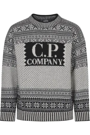 C.P. Company Strik, Herre, Flerfarvet, S, Uld, Crew Neck Sweaters
