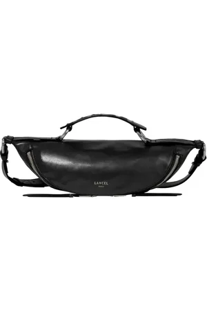 LANCEL Taske, Dame, Sort, ONE SIZE, Uld, Origami Crossbody Taske Sort