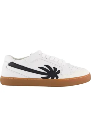 Palm Angels Sko, Herre, Hvid, 40 EU, Læder, Læder Sneakers