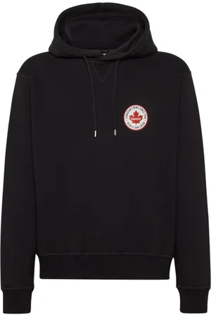 Dsquared2 Sweathshirts & Hoodies, Herre, Sort, XL, Moderigtigt Tøj og Tilbehør