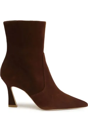 Stuart Weitzman Sko, Dame, Brun, 36 1/2 EU, Suede, Vinnie Støvlet
