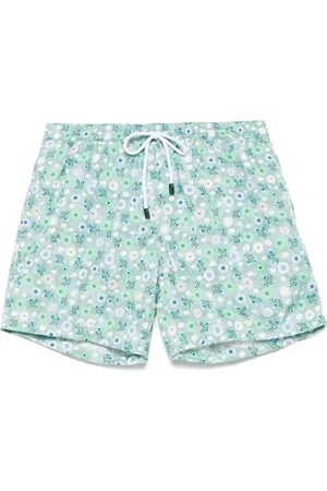 BARBA Badetøj, Herre, Grøn, 2XL, Polyester, Polyester Badeshorts med sidelommer