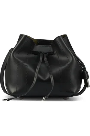 Hogan Taske, Dame, Sort, ONE SIZE, Uld, Stilfuld Bucket Bag