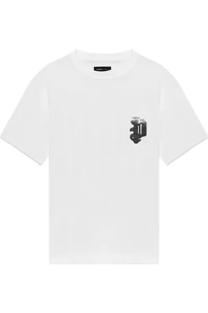 Purple Brand Top, Herre, Hvid, M, Bomuld, Gotisk Half-Tone Tee-Shirt