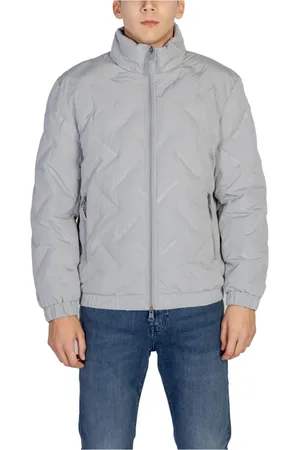 Antony Morato Jakke, Herre, Grå, 2XL, Uld, Præget mænds jakker og frakker samling
