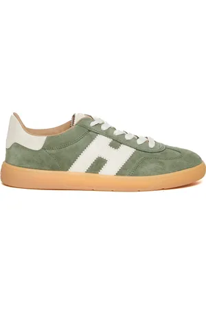 Hogan Sko, Herre, Grøn, 41 EU, Læder, Grønne Sneakers