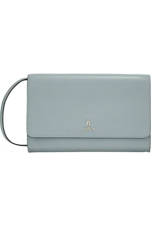 Furla Tilbehør, Dame, Blå, ONE SIZE, Uld, Camelia Kæde Wallet
