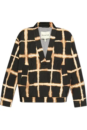 Munthe Jakke, Dame, Sort, M, Uld, Pocketed Jacket