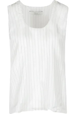 TELA Top, Dame, Hvid, L, Uld, Stilfulde Boing Sneakers
