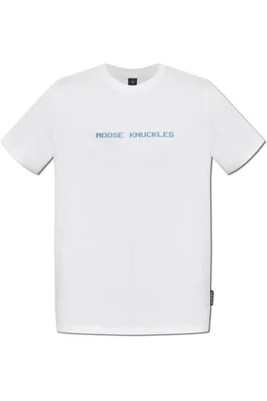 Moose Knuckles Top, Herre, Hvid, S, Bomuld, T-shirt Milton