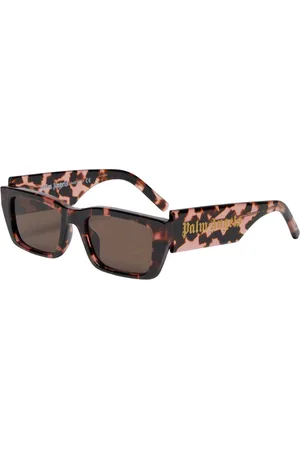 Palm Angels Tilbehør, unisex, Brun, 53 MM, Højkvalitets Pink Havana Solbriller