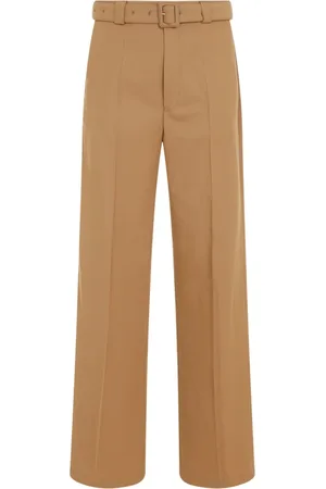 DRIES VAN NOTEN Bukser, Herre, Brun, L, Uld, Paulson Bukser
