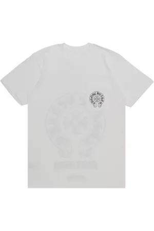 CHROME HEARTS Top, Herre, Hvid, L, Hvid Malibu Eksklusiv T-shirt