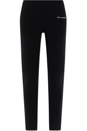 Sporty & Rich Bukser, Dame, Sort, L, Uld, Core Collection Leggings