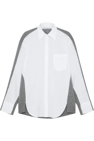 Stella McCartney Bluser & Skjorter, Dame, Grå, S, Elegant Vest til Kvinder