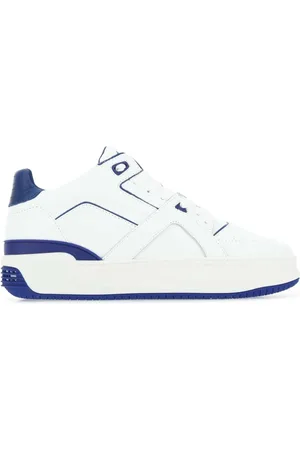 JUST DON Sko, Herre, Hvid, 41 EU, Læder, To-tone læder domstol LO JD3 sneakers