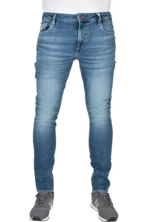 Guess Jeans, Herre, Blå, W36, Bomuld, Slim-fit Jeans