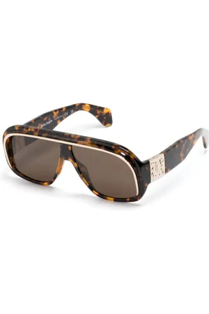 Palm Angels Tilbehør, unisex, Brun, 63 MM, Uld, Stilfulde solbriller