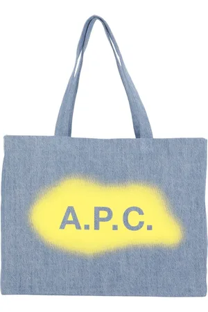 A.P.C. Taske, Dame, Blå, ONE SIZE, Denim, Denim Tote