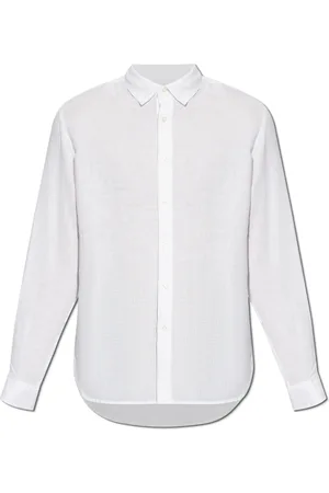 Woolrich Skjorte, Herre, Hvid, S, Linned, Linnedskjorte
