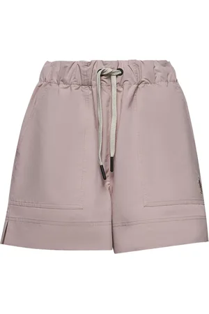 Moncler Shorts, Dame, Lyserød, XS, Uld, Technical Froissé Shorts