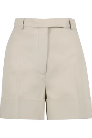 Thom Browne Shorts, Dame, , XS, Bomuld, Bomuldsshorts med trefarvet detalje