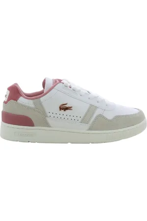 Lacoste Sko, Dame, Hvid, 38 EU, Rosa T-Clip Damesko