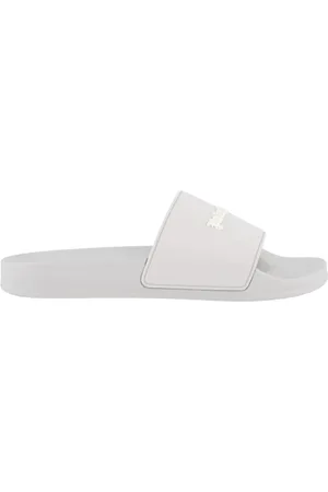 Palm Angels Sko, Herre, Grå, 46 EU, Essential Logo Slider