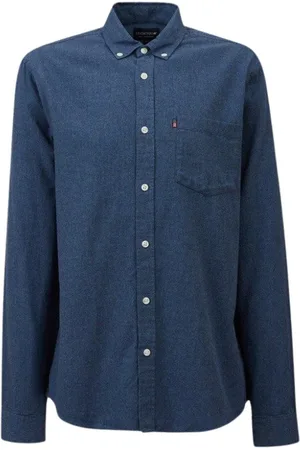 Lexington Skjorte, Herre, Blå, XL, Denim, Denim skjorte