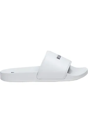 Msgm Sko, Herre, Hvid, 40 EU, Pool Slide