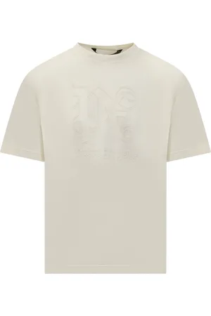 Palm Angels Top, Herre, , XS, Bomuld, Crew Neck Kortærmet T-shirt