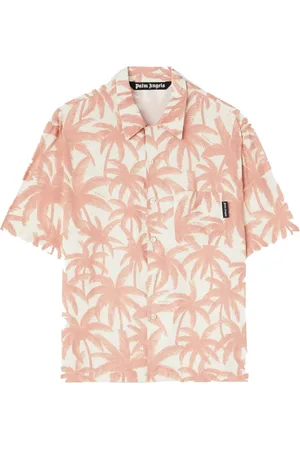 Palm Angels Skjorte, Herre, Flerfarvet, M, Bomuld, Palm Shirt