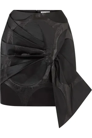Nina Ricci Nederdel, Dame, Sort, 2XS, Mini Bow Skirt