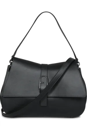 Furla Taske, Dame, Sort, ONE SIZE, Uld, Flow Skuldertaske