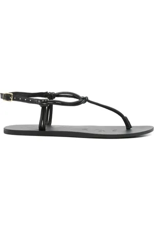 MANEBI Sko, Dame, Sort, 37 EU, Uld, Sorte Sandaler til Stilfuldt Look