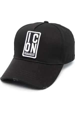 Dsquared2 Tilbehør, unisex, Sort, ONE SIZE, Bomuld, Klassisk baseballkasket