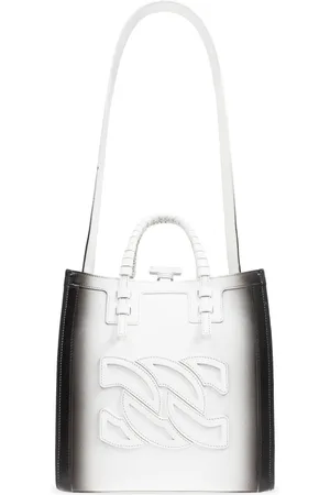 Casadei Taske, Dame, Hvid, ONE SIZE, Uld, Beaurivage Mini Shopper Taske