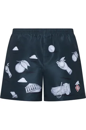 Casablanca Badetøj, Herre, Blå, L, Polyester, Metaphysical Beachwear