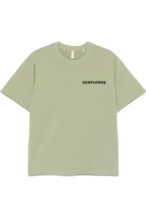 Sunflower Top, Herre, Grøn, XL, Logo T-shirt