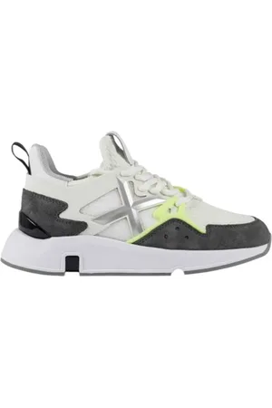Munich Sko, Dame, Hvid, 39 EU, Hvide Tekstil Sporty Sneakers Kvinder